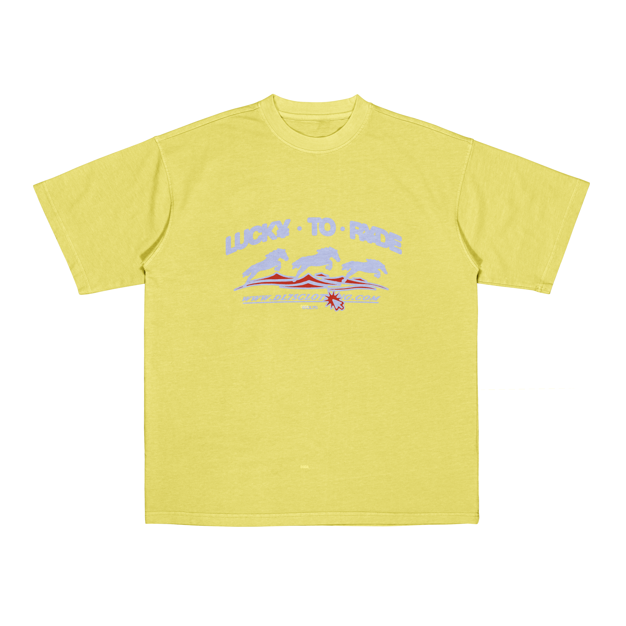 LUCKY TO RIDE - TEE