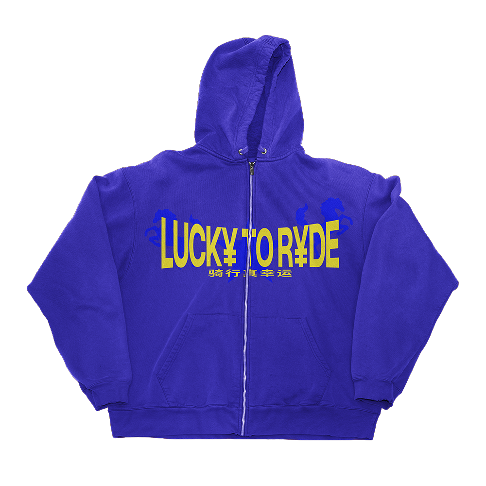 LUCKY TO RIDE - ZIP