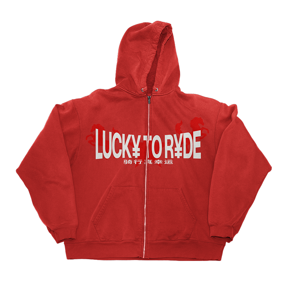 LUCKY TO RIDE - ZIP