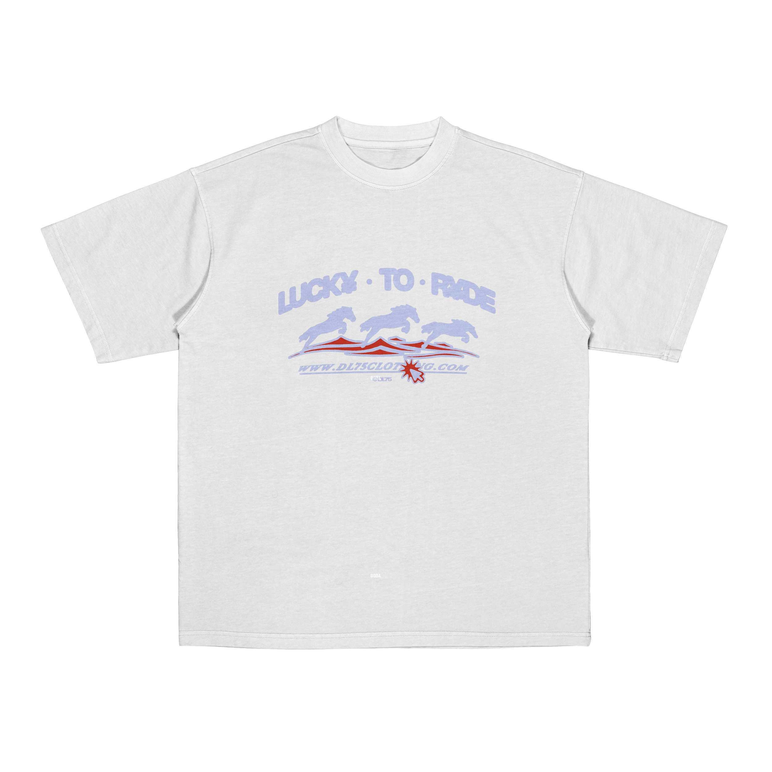 LUCKY TO RIDE - TEE