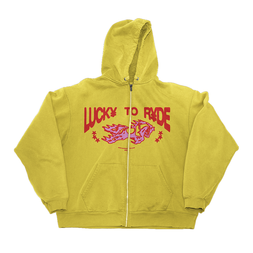 LUCKY TO RIDE - ZIP