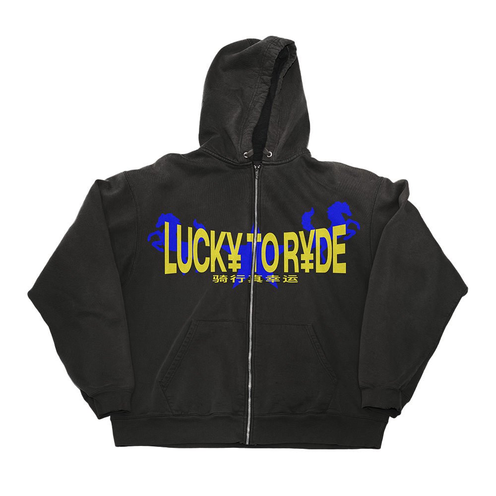 LUCKY TO RIDE - ZIP