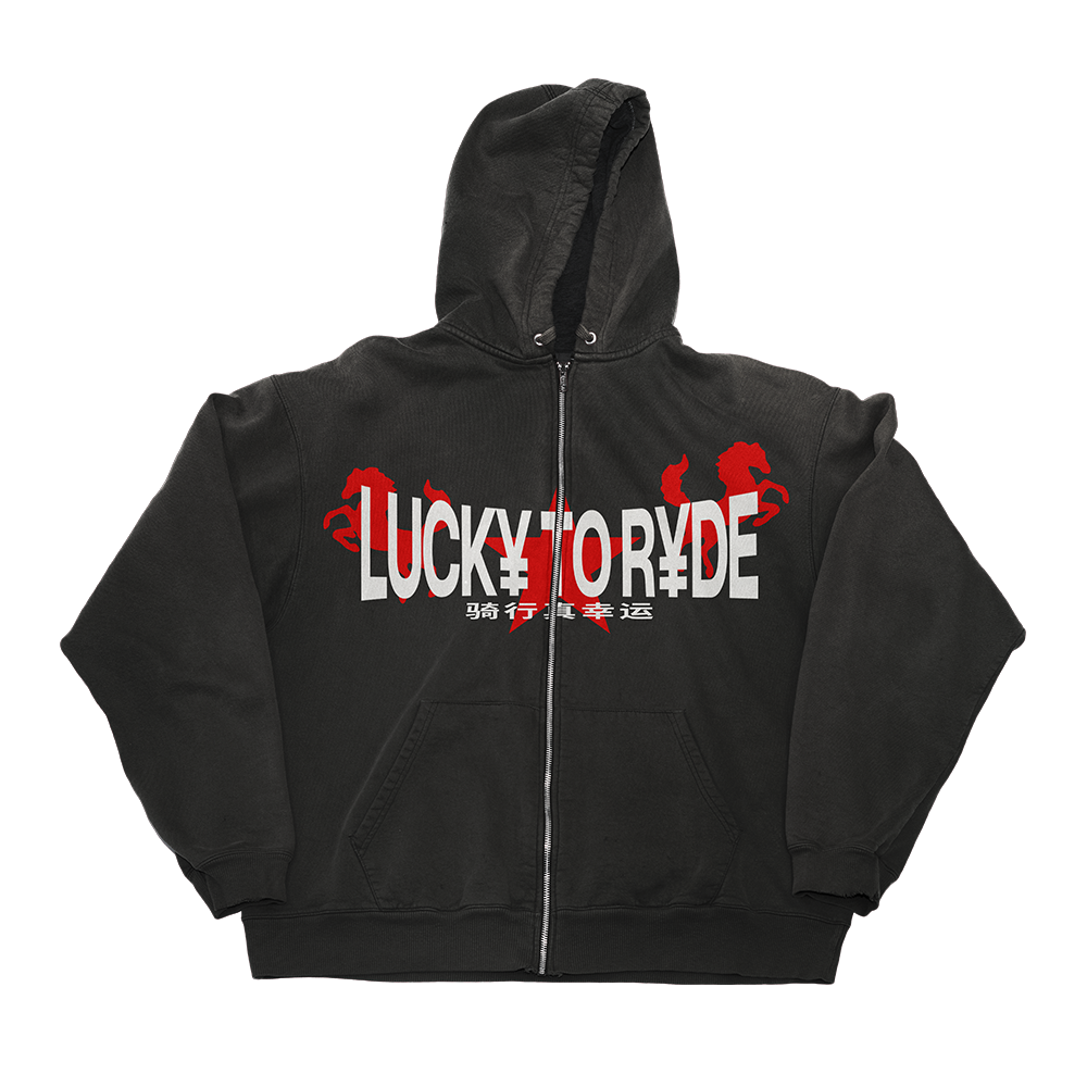 LUCKY TO RIDE - ZIP