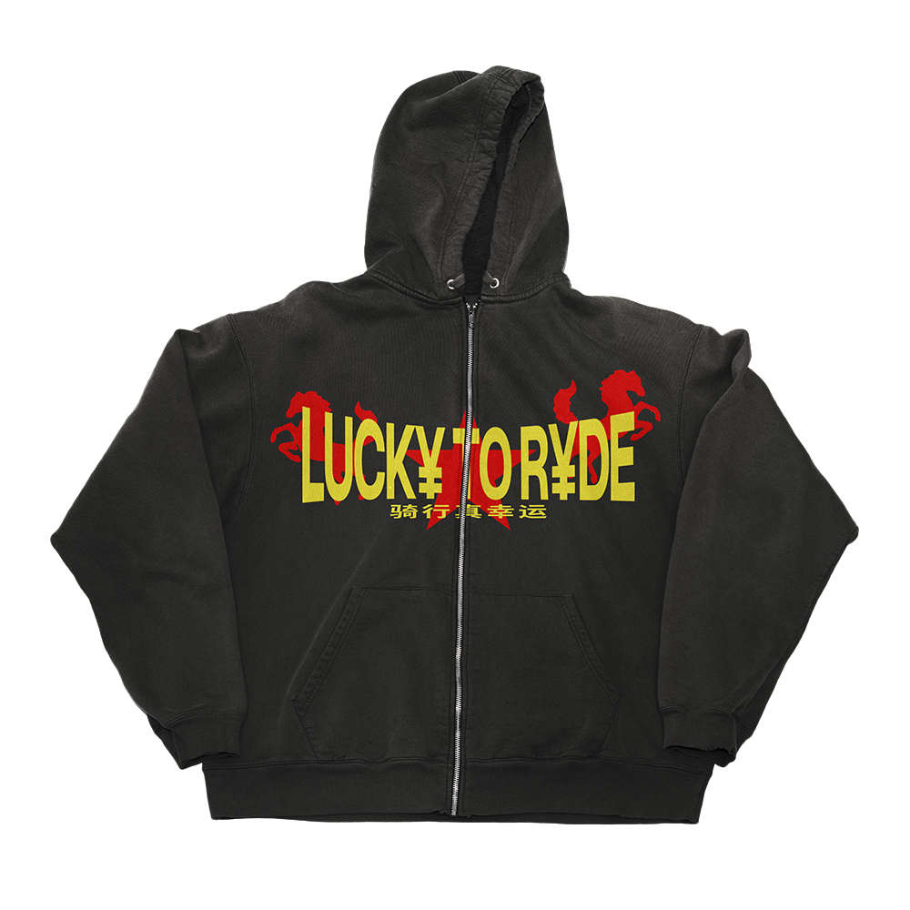 LUCKY TO RIDE - ZIP