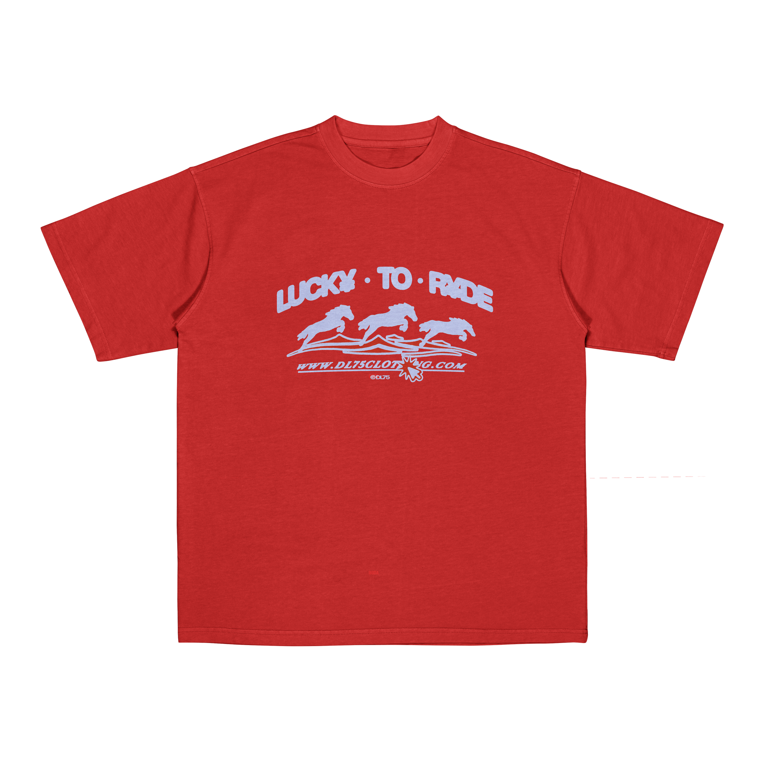 LUCKY TO RIDE - TEE