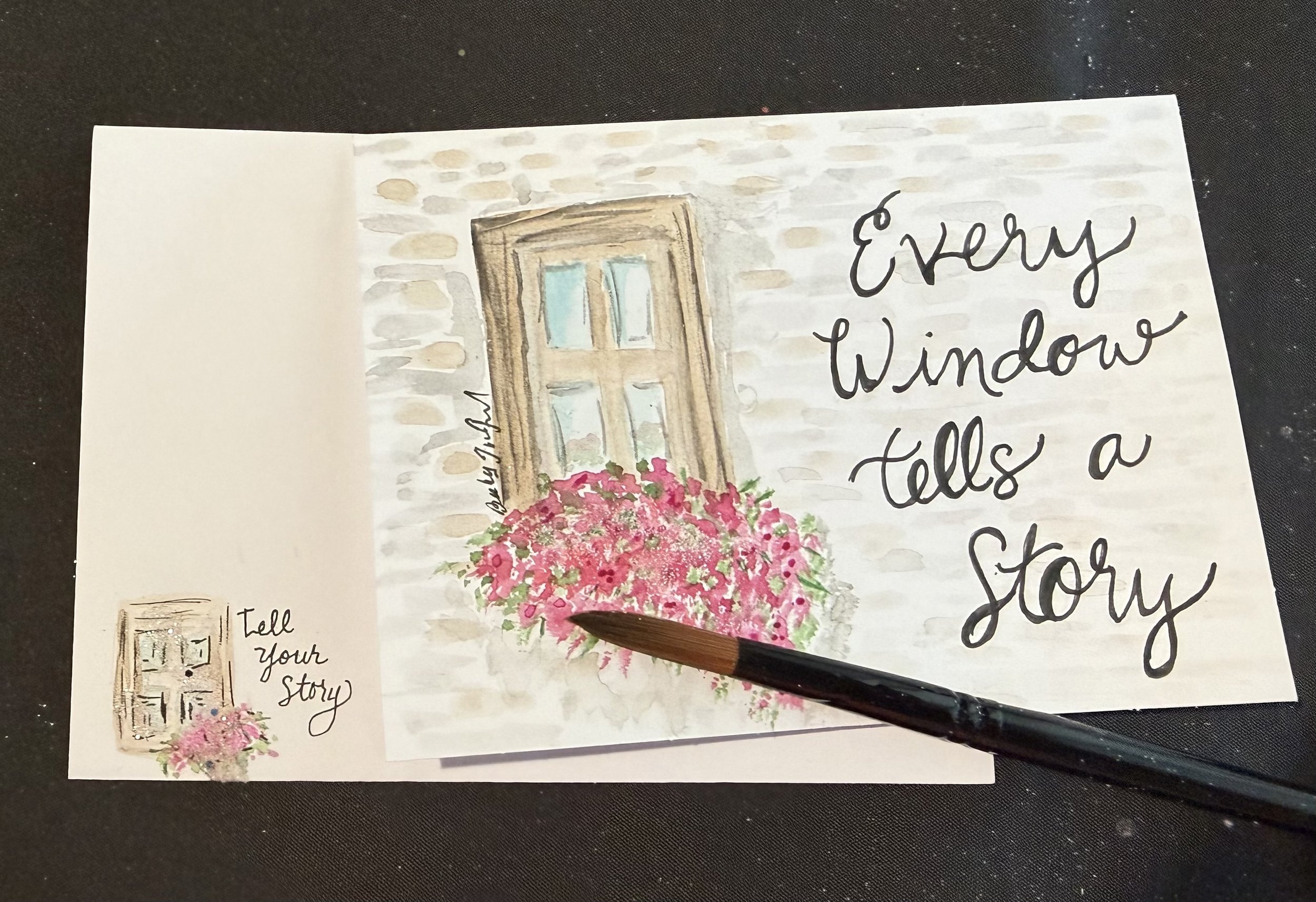 Every Window tells a Story
