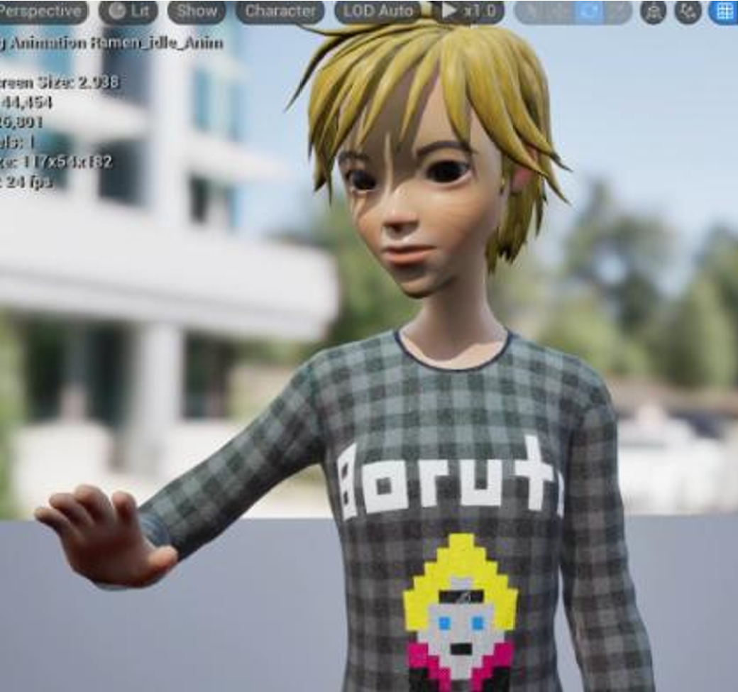 Ramen – 3D Character Animation & Game Integration