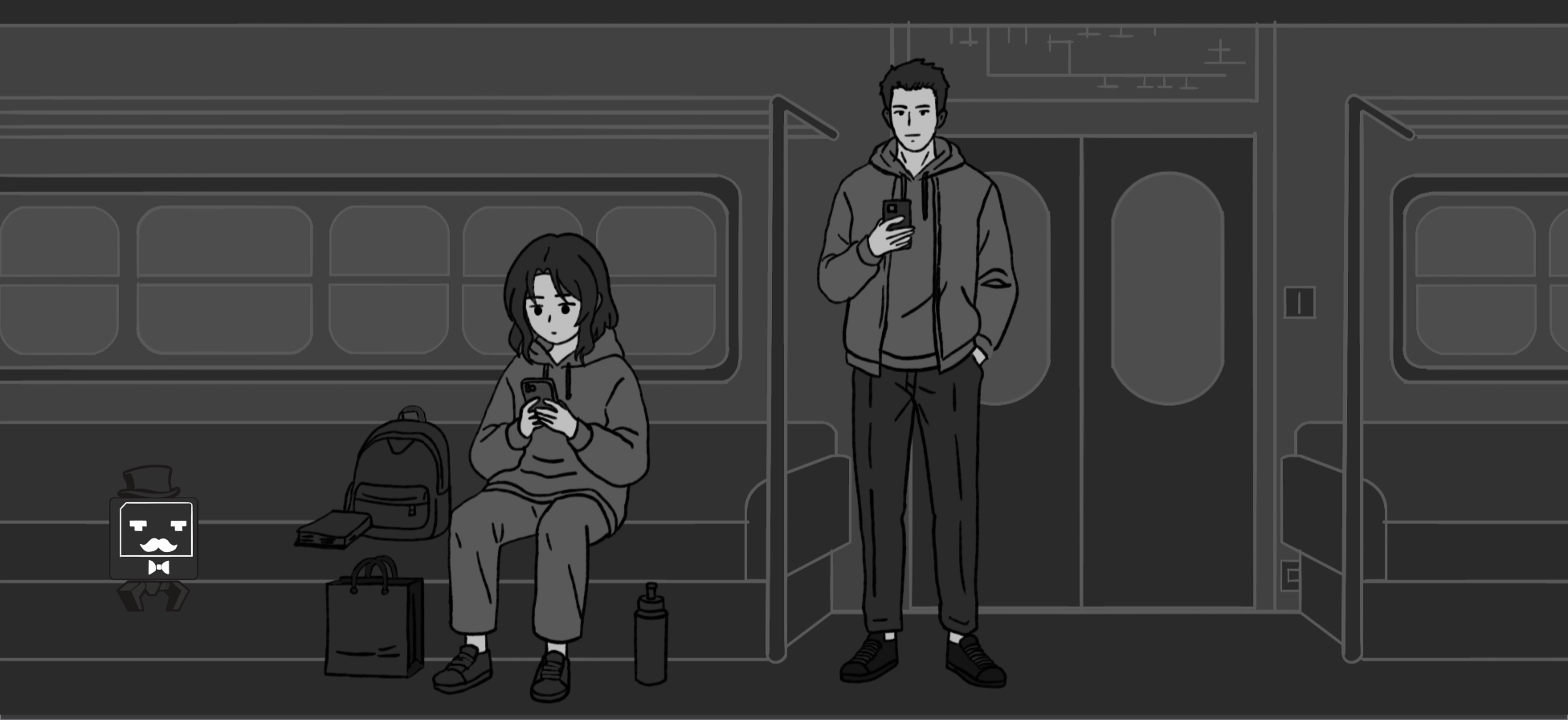 Sunset Journey | 2D Motion Design Animation