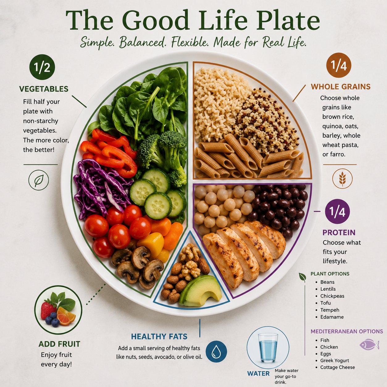 The Good Life Plate