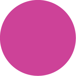 A solid pink circle.