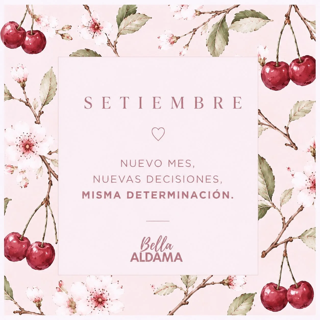 Detr&aacute;s de cada negocio hay una mujer que decidi&oacute; intentarlo ✨
Que setiembre nos encuentre con m&aacute;s sue&ntilde;os, m&aacute;s fuerza y la misma determinaci&oacute;n 🍒🌸