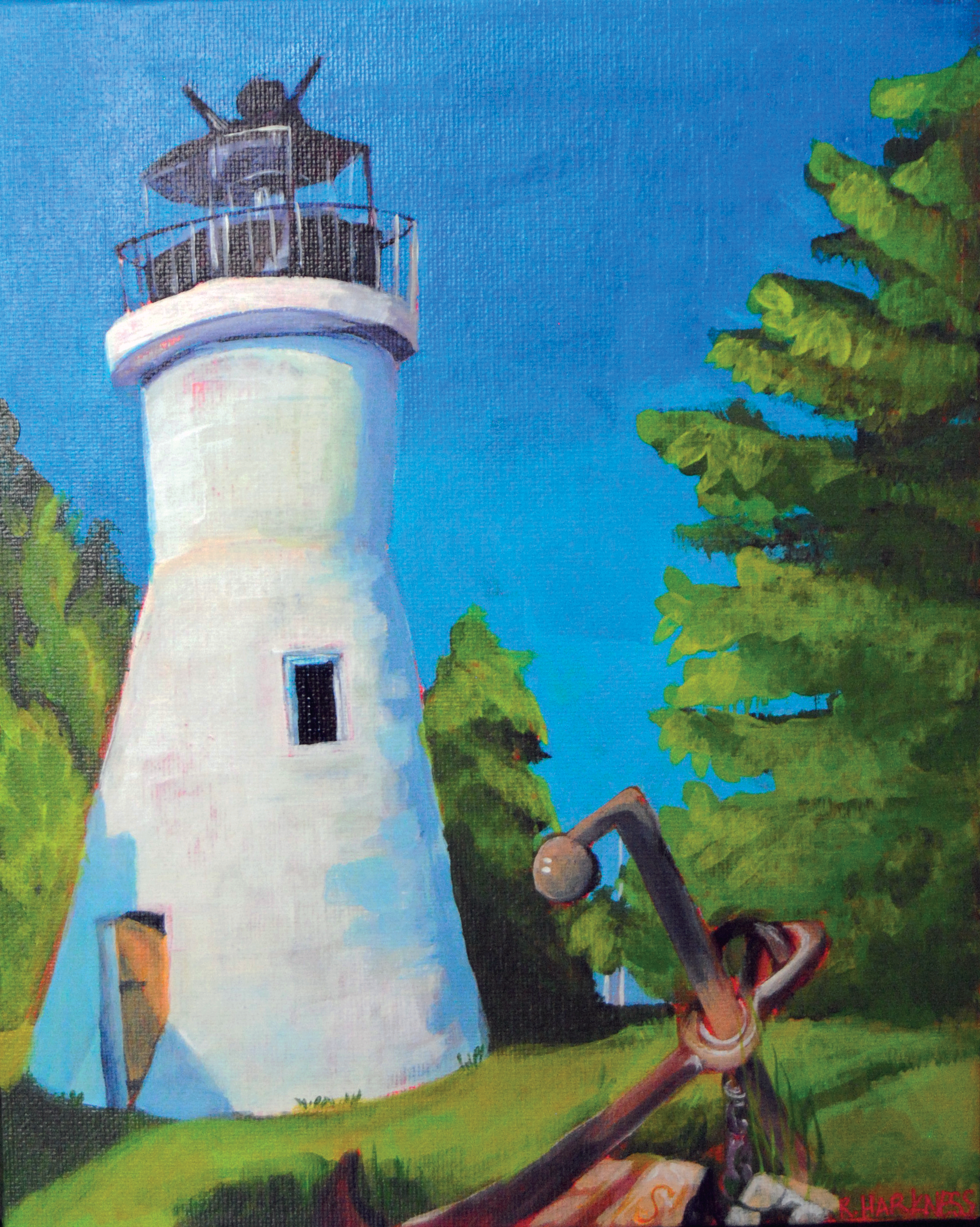 White Lighthouse