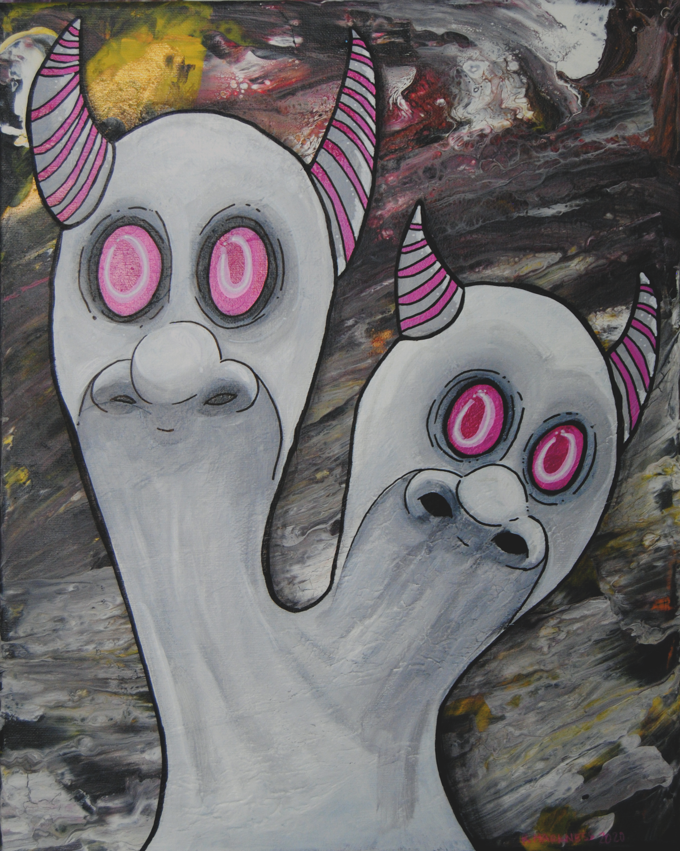 Pink Eyed Ghosts