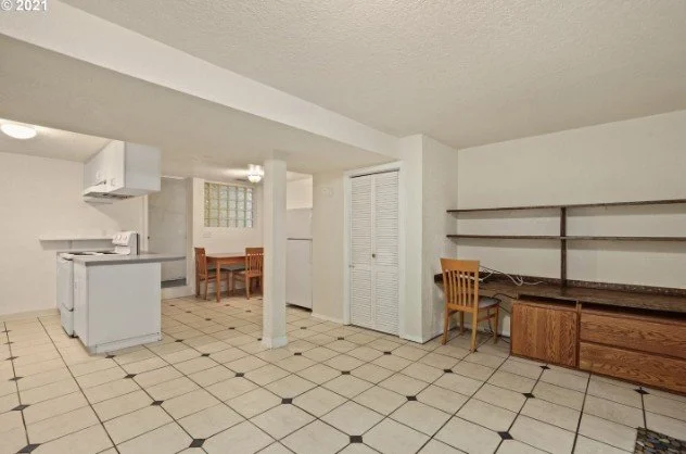 Basement Kitchen at 920 SW Maplecrest Ct in Portland, Oregon