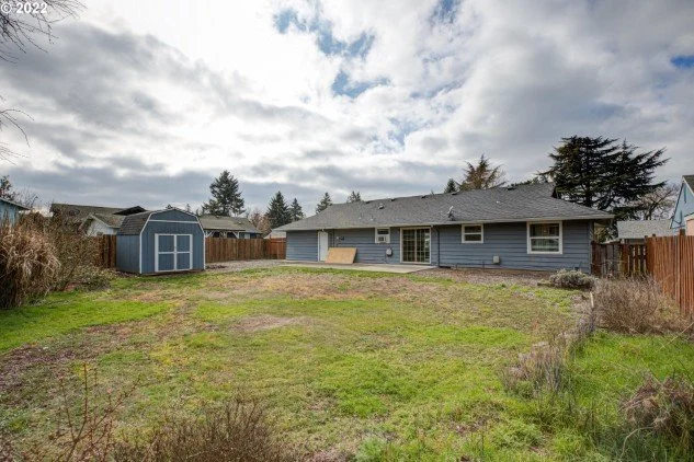 Backyard at 220 SE 197th Ave in Portland, Oregon