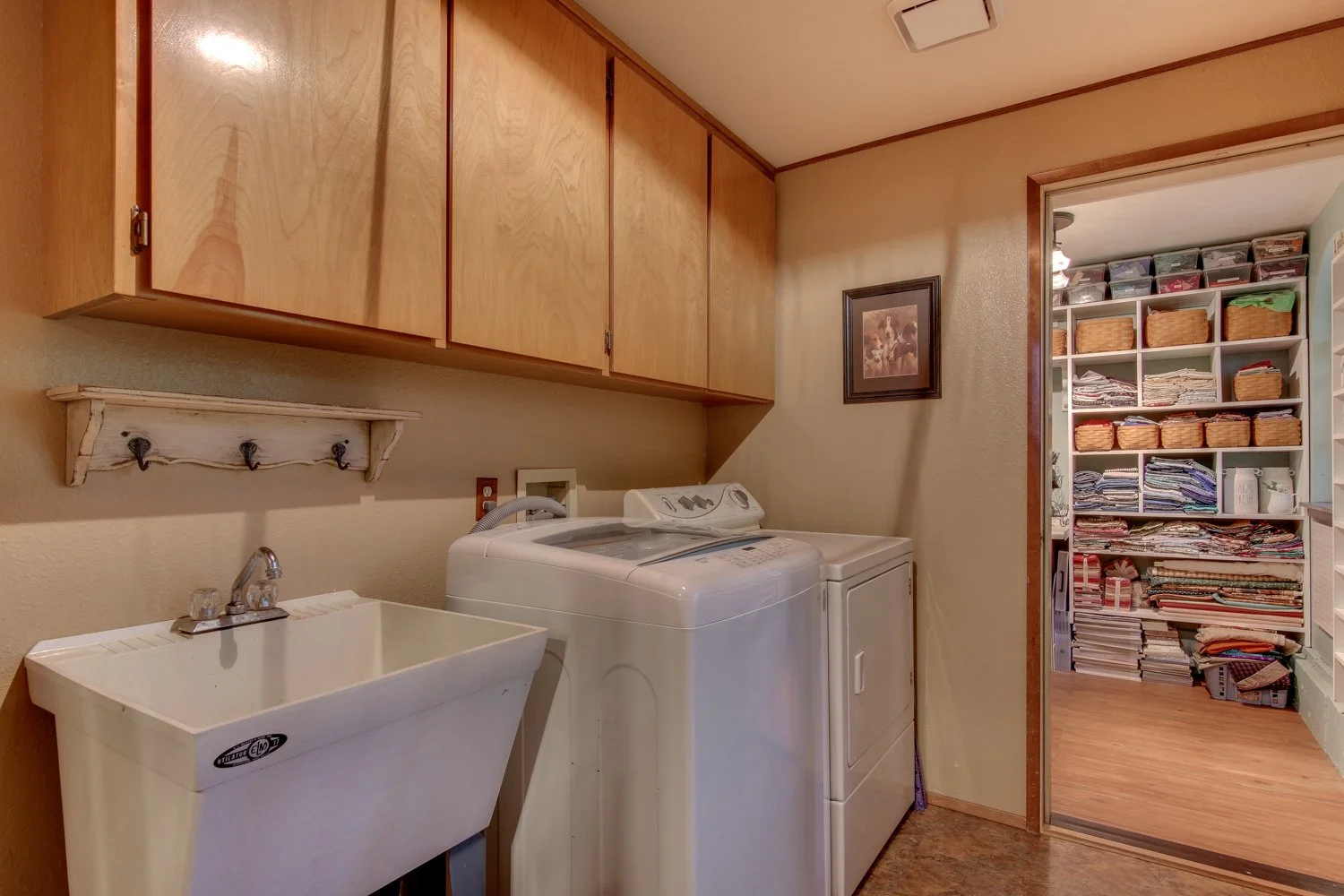 Laundry Room at 307 Tasman Pl in Philomath, Oregon