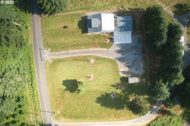 Acreage and outdoor space at 75432 Olson Rd in Clatskanie, Oregon