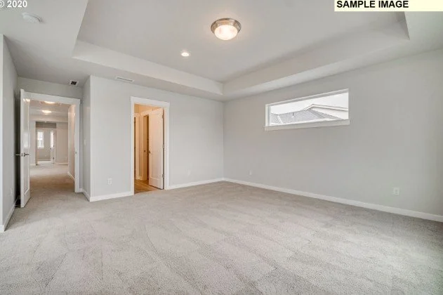 Primary bedroom at 6209 SE Polyantha St in Hillsboro, Oregon