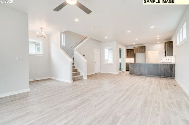 Living room at 6209 SE Polyantha St in Hillsboro, Oregon