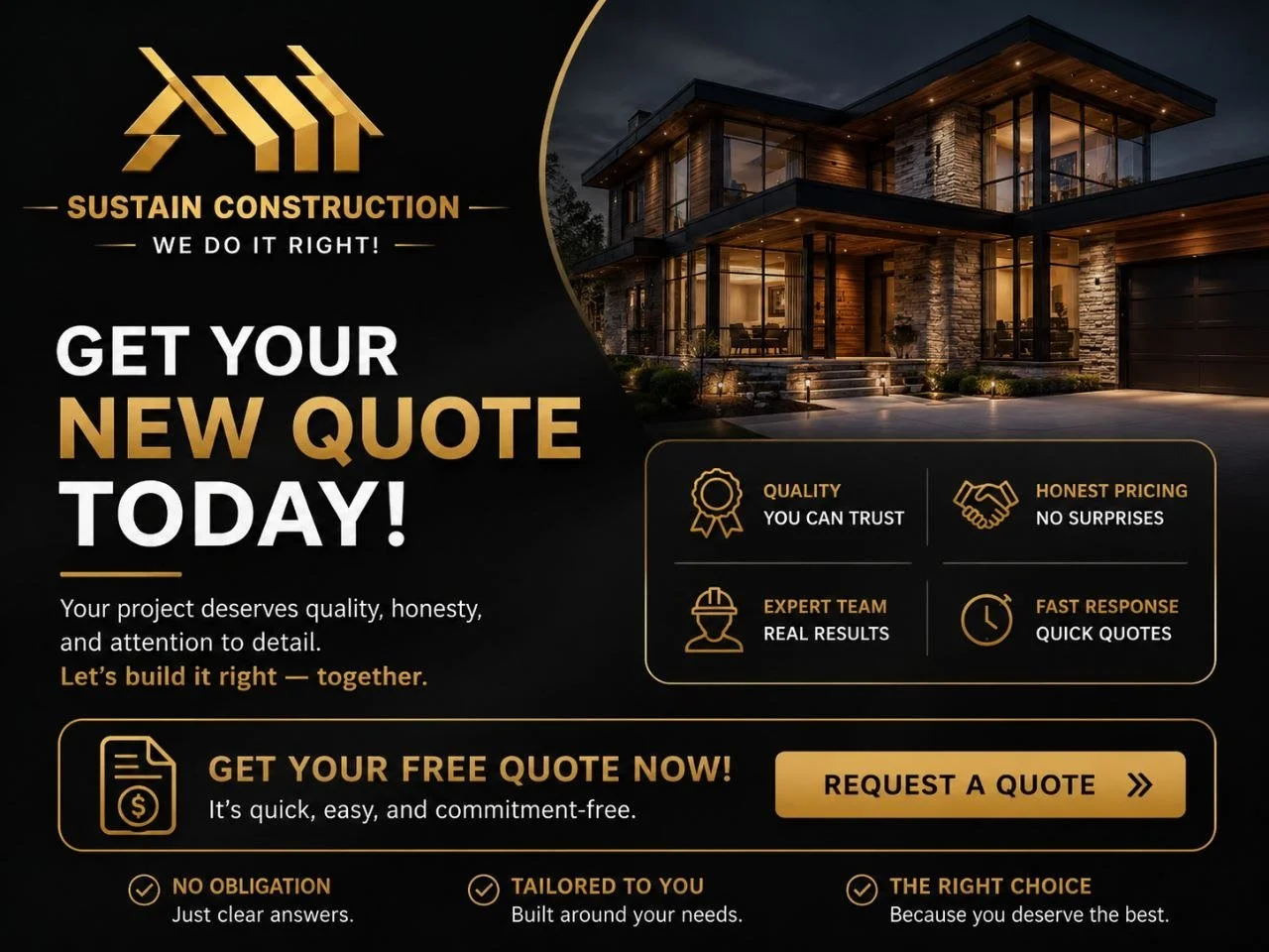 Free Quote Ottawa Construction