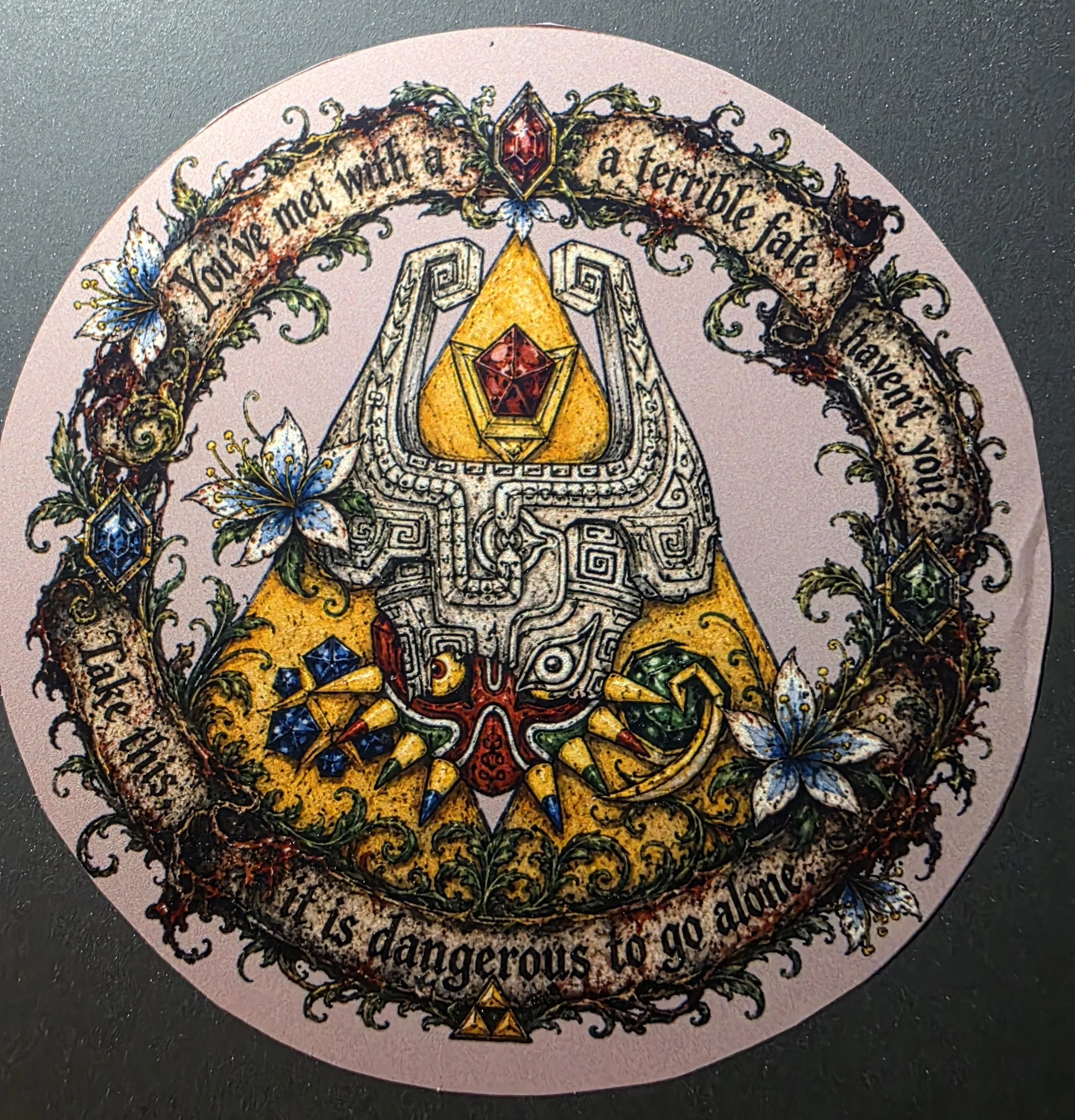 Legend of Zelda Majoras mask sticker