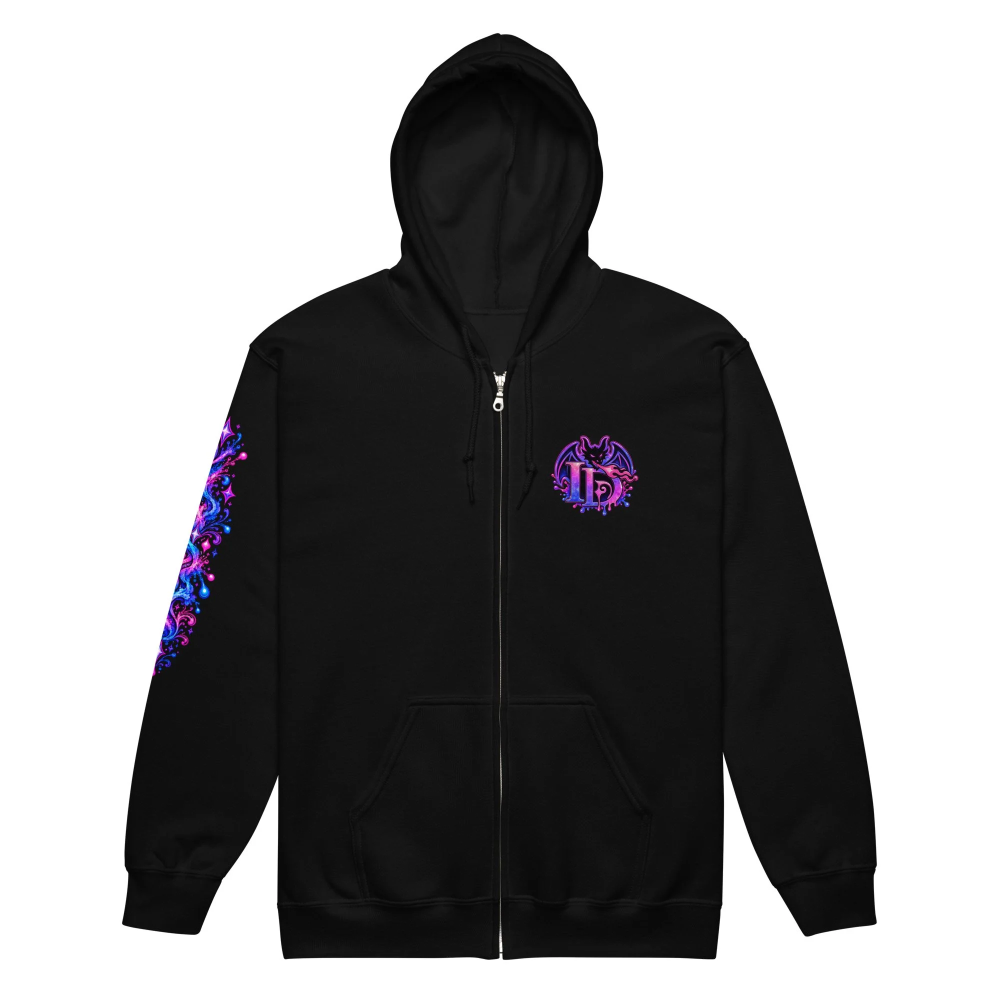 Inkdragon LLC Zip-Up Hoodie