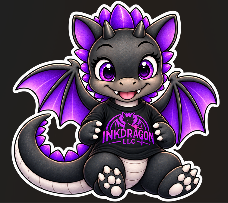 Inky Shirt sticker