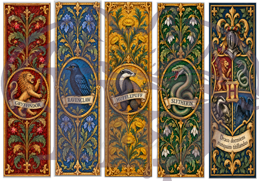 The Magical Bookmark Collection — Set of 5
