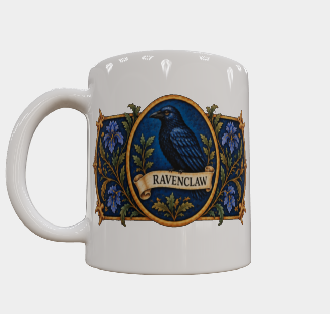 Ravenclaw Inspired Ceramic Mug
