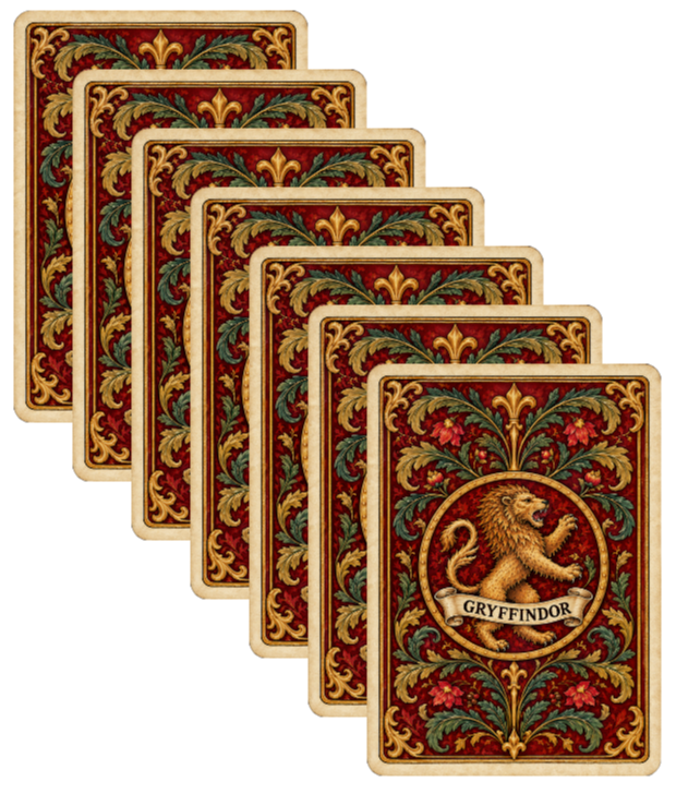 Gryffindor Playing Cards
