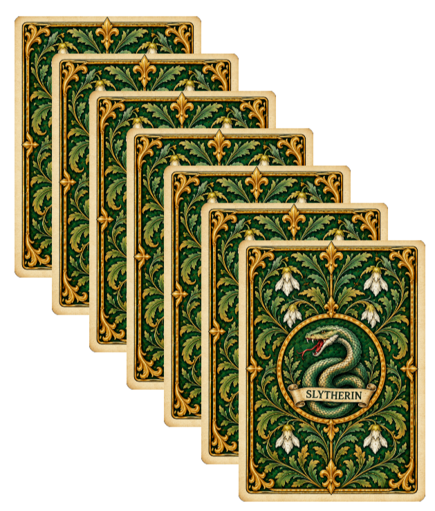 Slytherin Playing Cards
