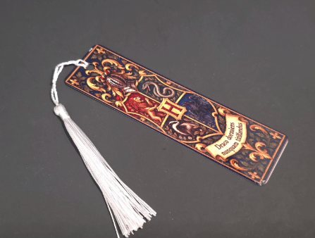 Hogwarts-Inspired Aluminum Bookmark
