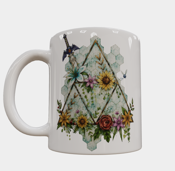 Master Sword Inspired Ceramic Mug