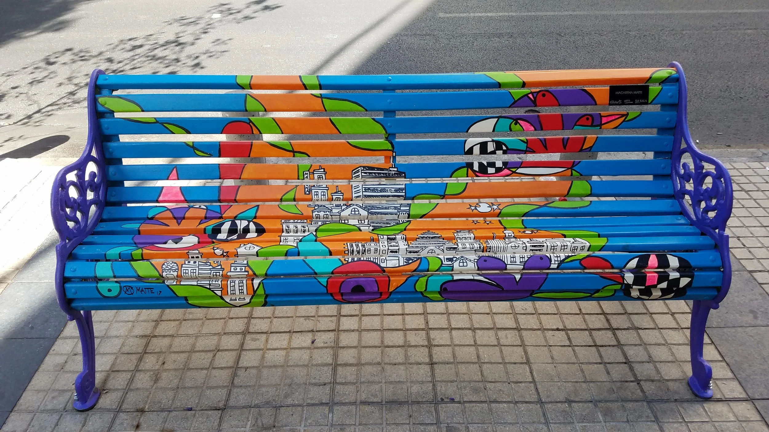 Street Life, III: Santiago's Benches