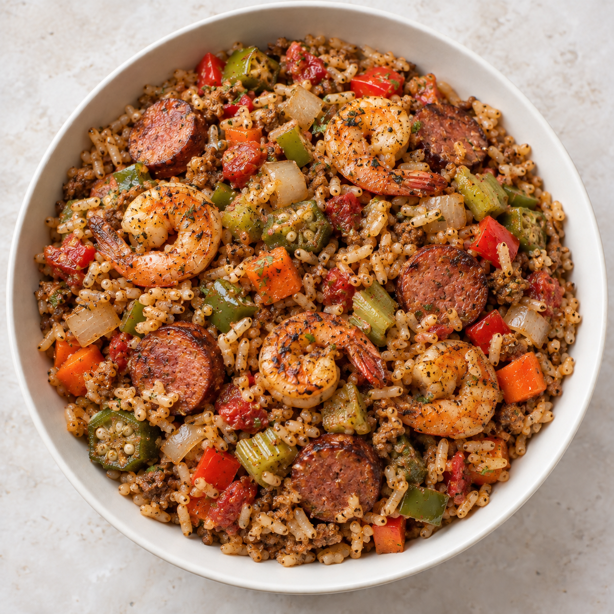 Dirty Fall Gumbo
