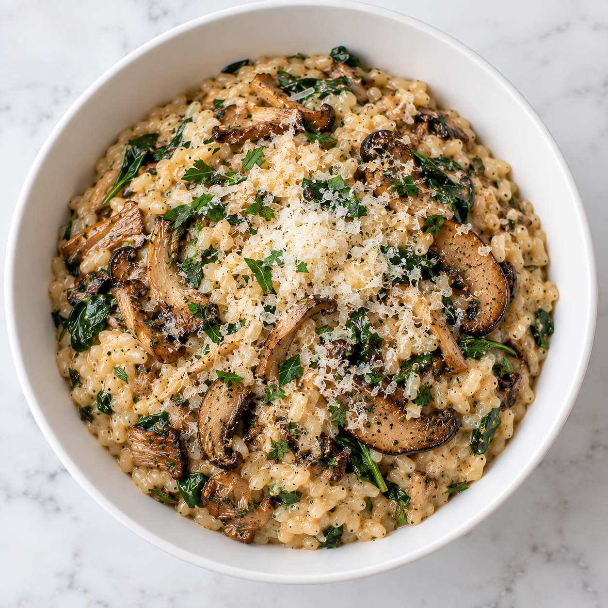 Vegan Mushroom Risotto