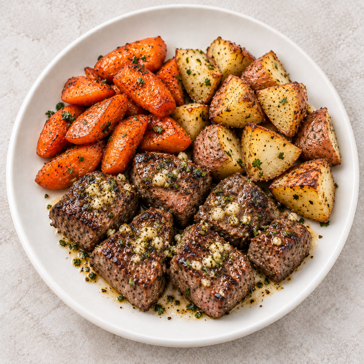 Garlic Butter Steak  Tips