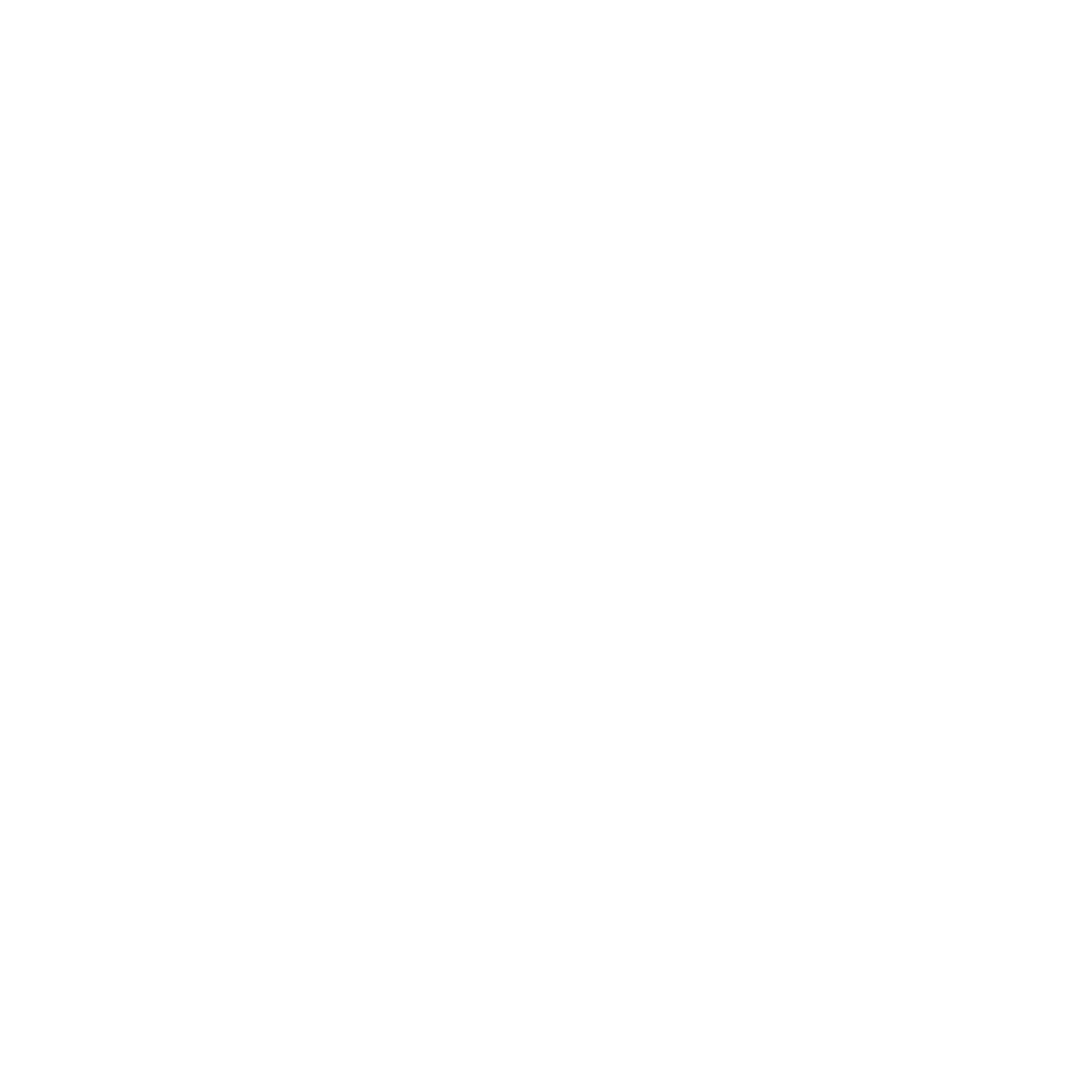 Geometric drawing of an outline square with sections divided by vertical, horizontal, and half circle lines.