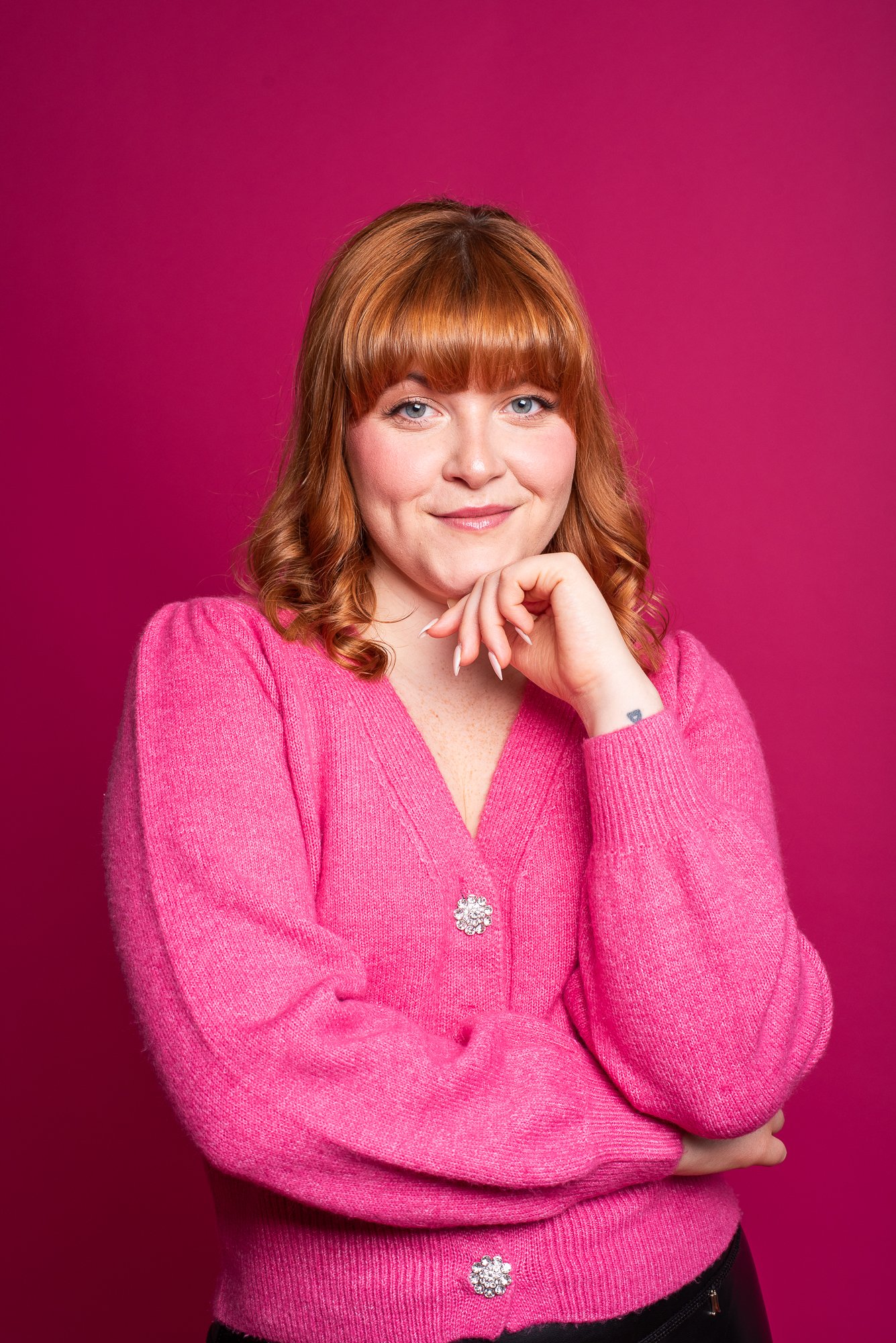 anastasia actress and podcast host behind the curtain