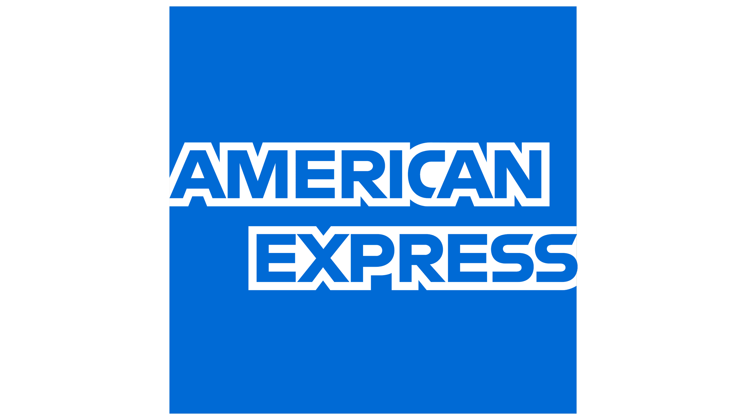American Express blue box logo