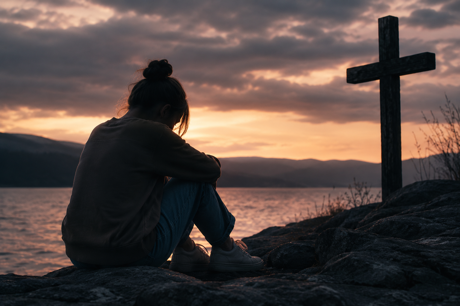 Don't let your struggle convince you that God has left you. He's closer than you think, walking with you through every step of the journey.