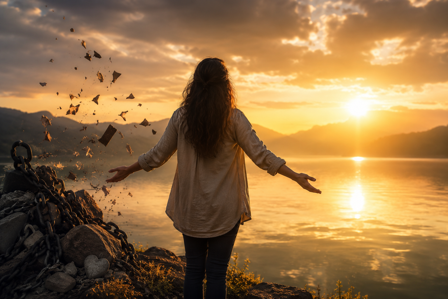 What are you holding on to? Jesus calls us to let go of our past and run to him