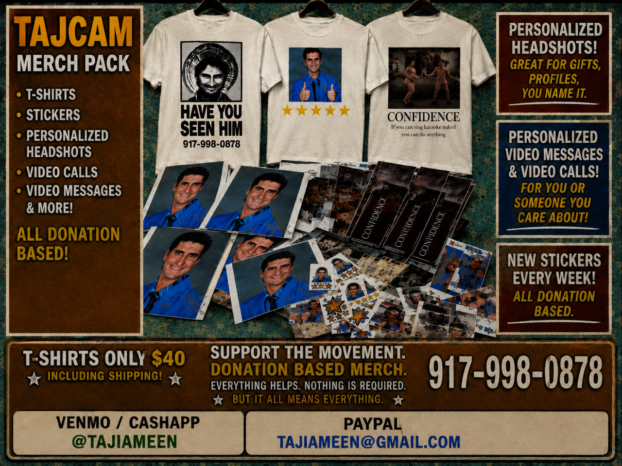 support Taji and the TajCam team
