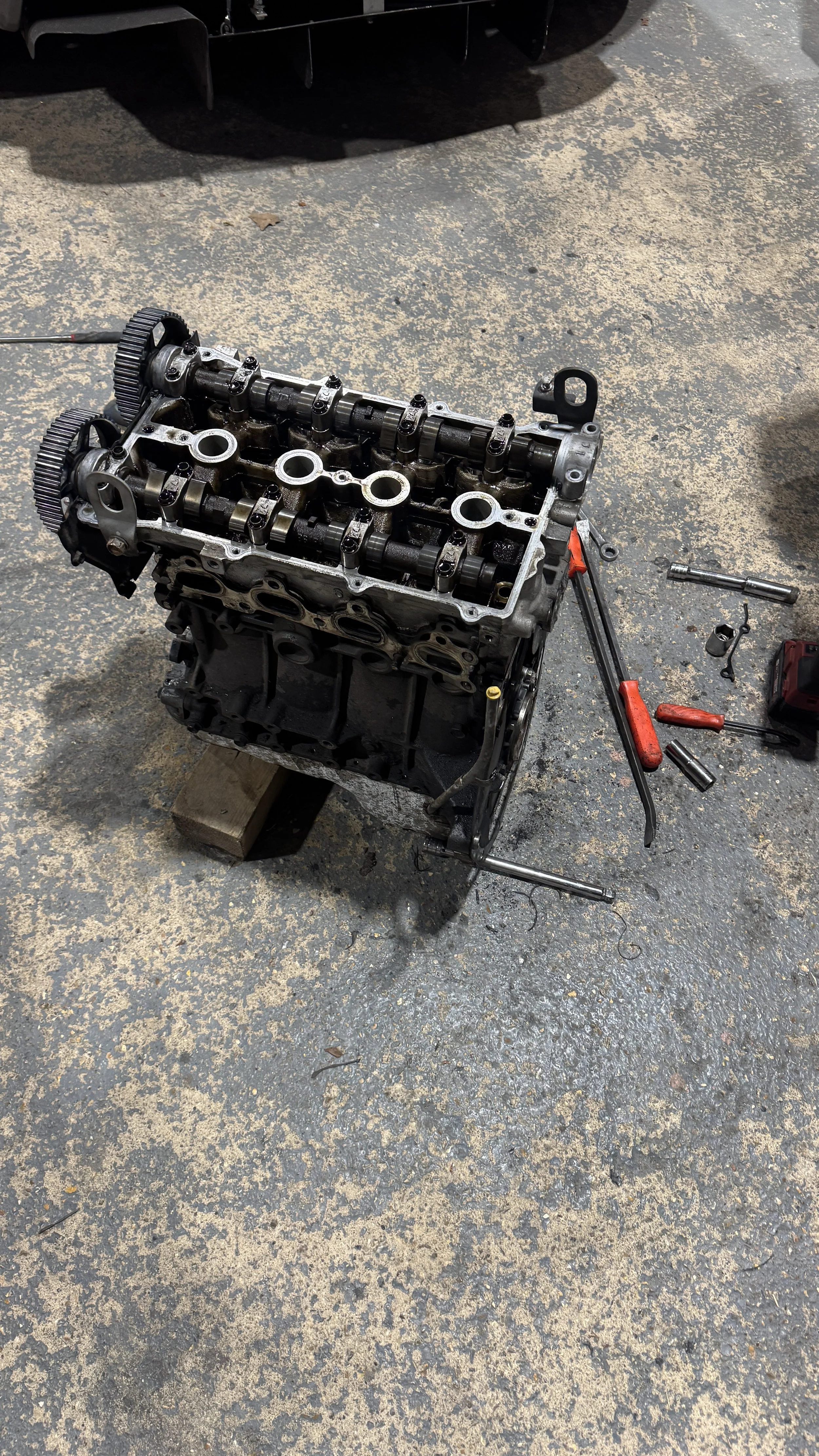 engine swap for a track car