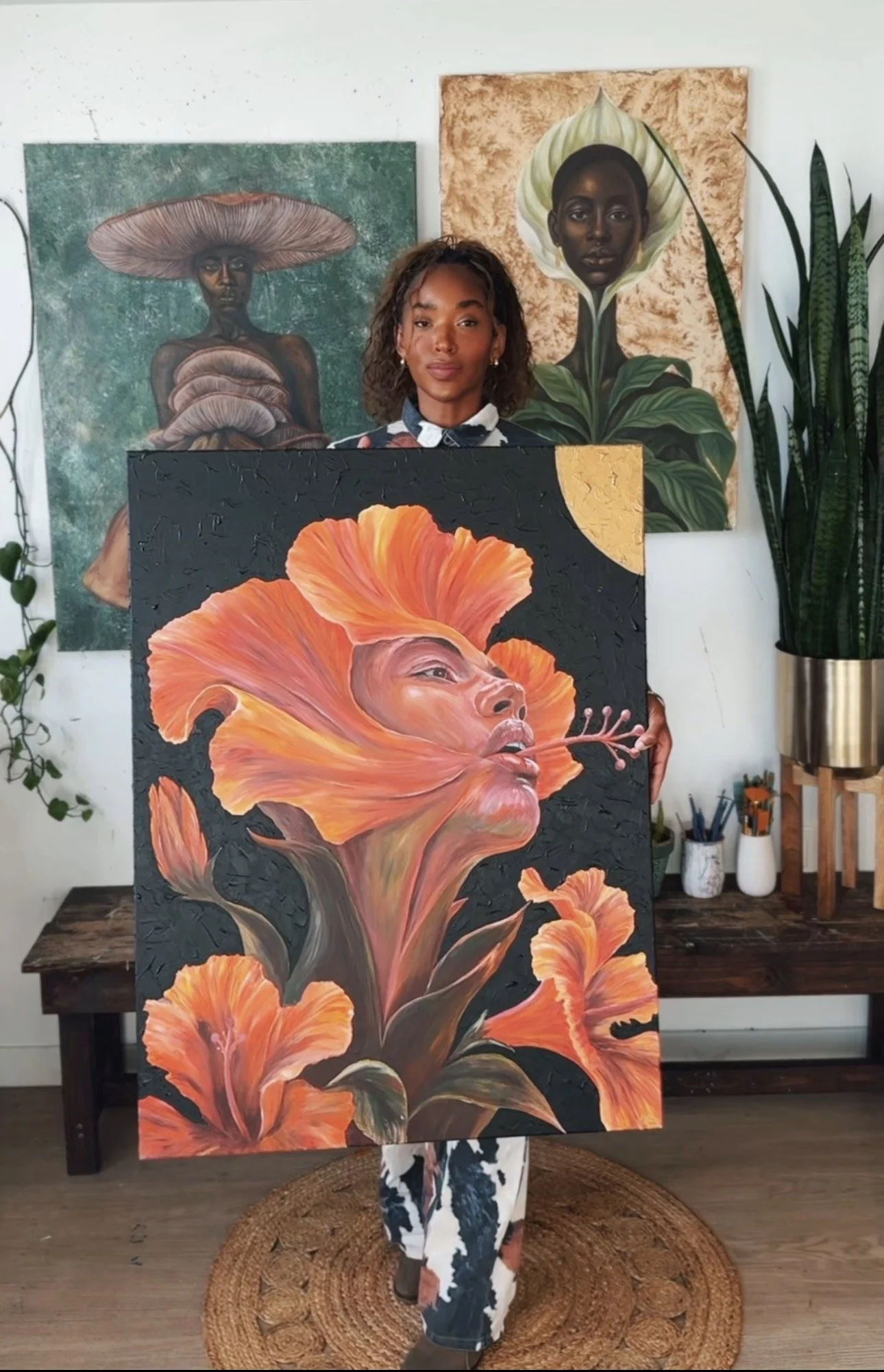 Presence - 30" x 40" Acrylic on Canvas ($25,000)