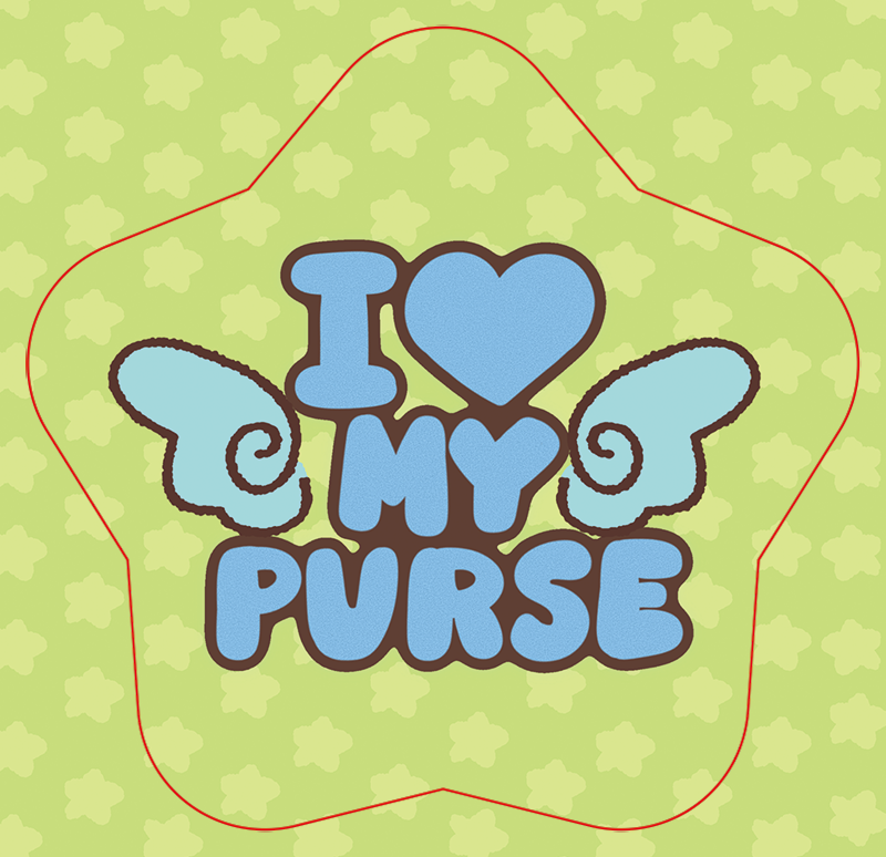 Button Badge Design with Cutline