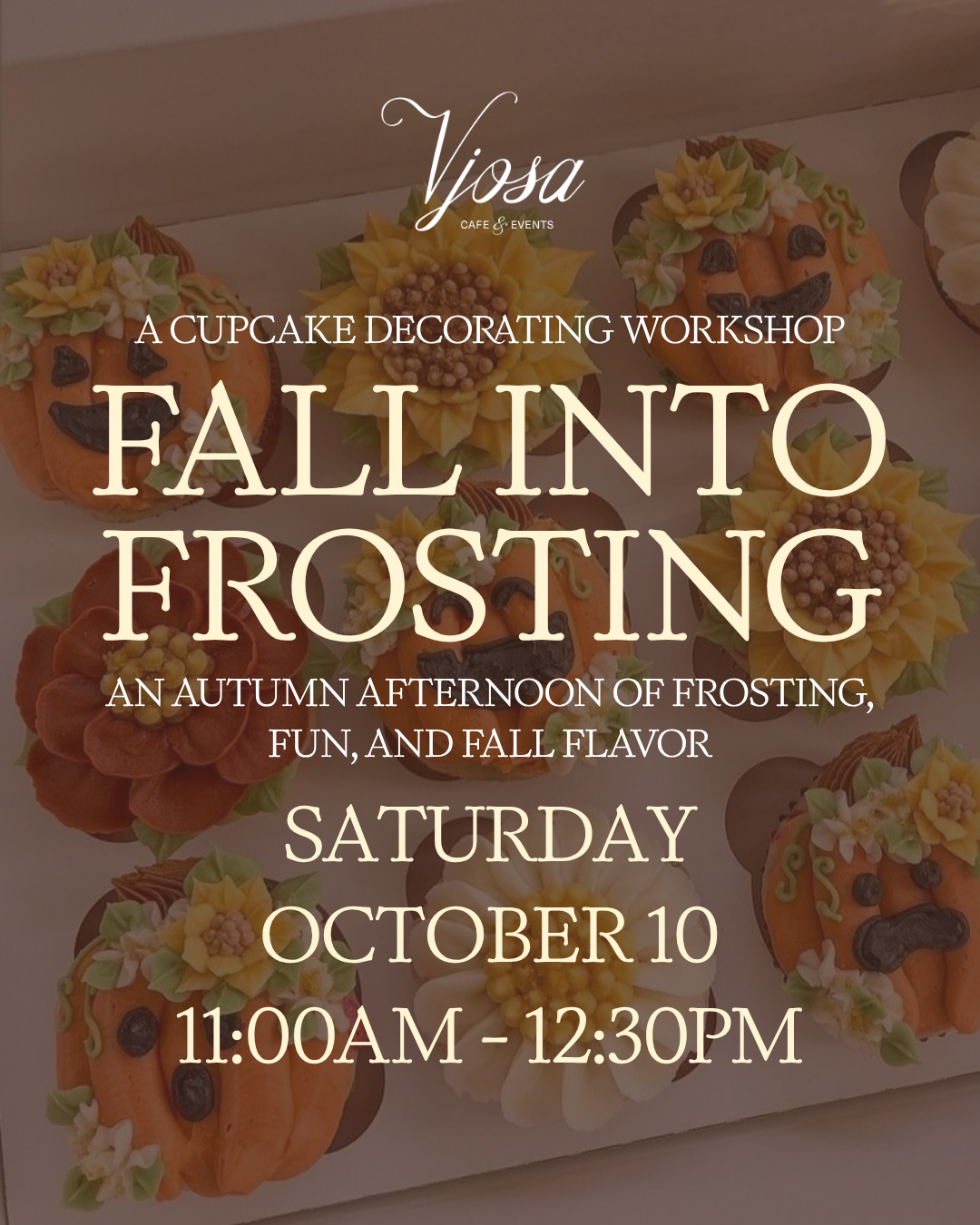 Fall Into Frosting: A Cupcake Decorating Workshop