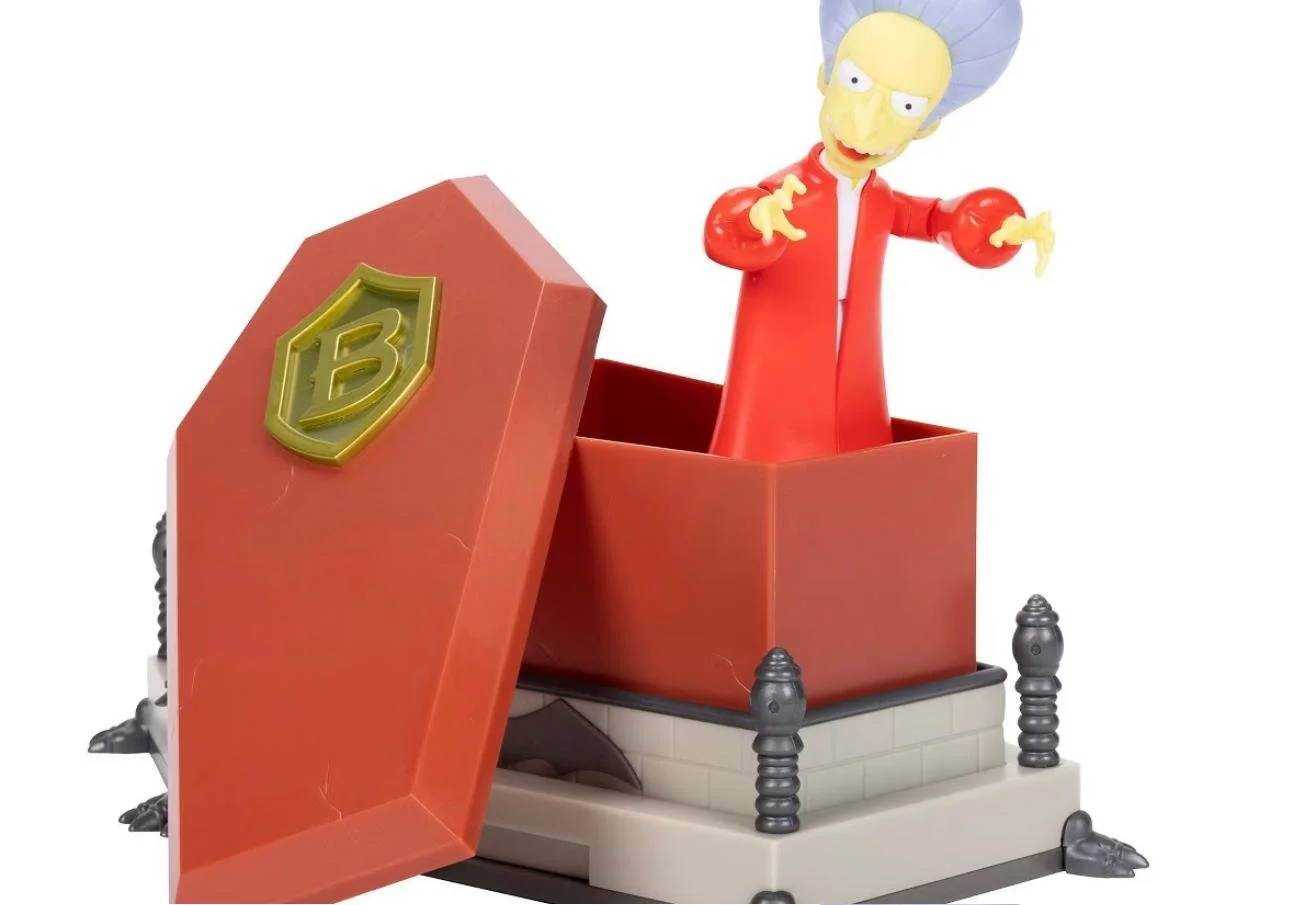The Simpsons 5" Vampire Mr Burns Wave 1 Premium Action Figure