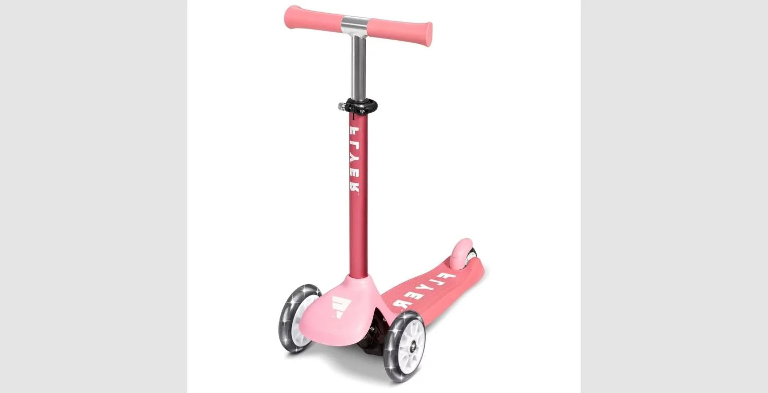 Radio Flyer Glider Jr with Light Up Wheels - Pink