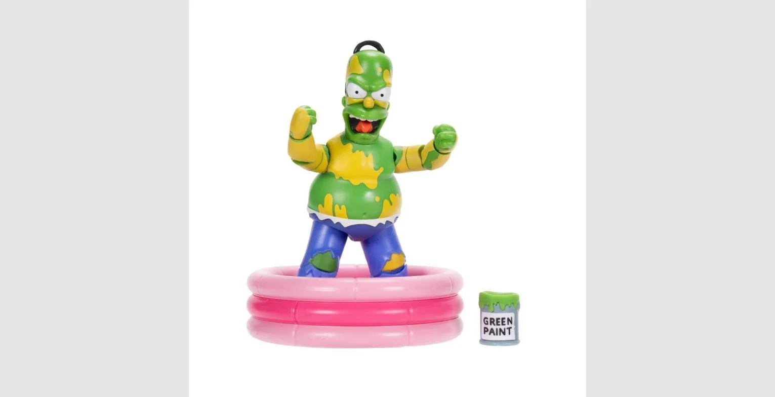 The Simpsons 5" Furious Homer Wave 1 Premium Action Figure